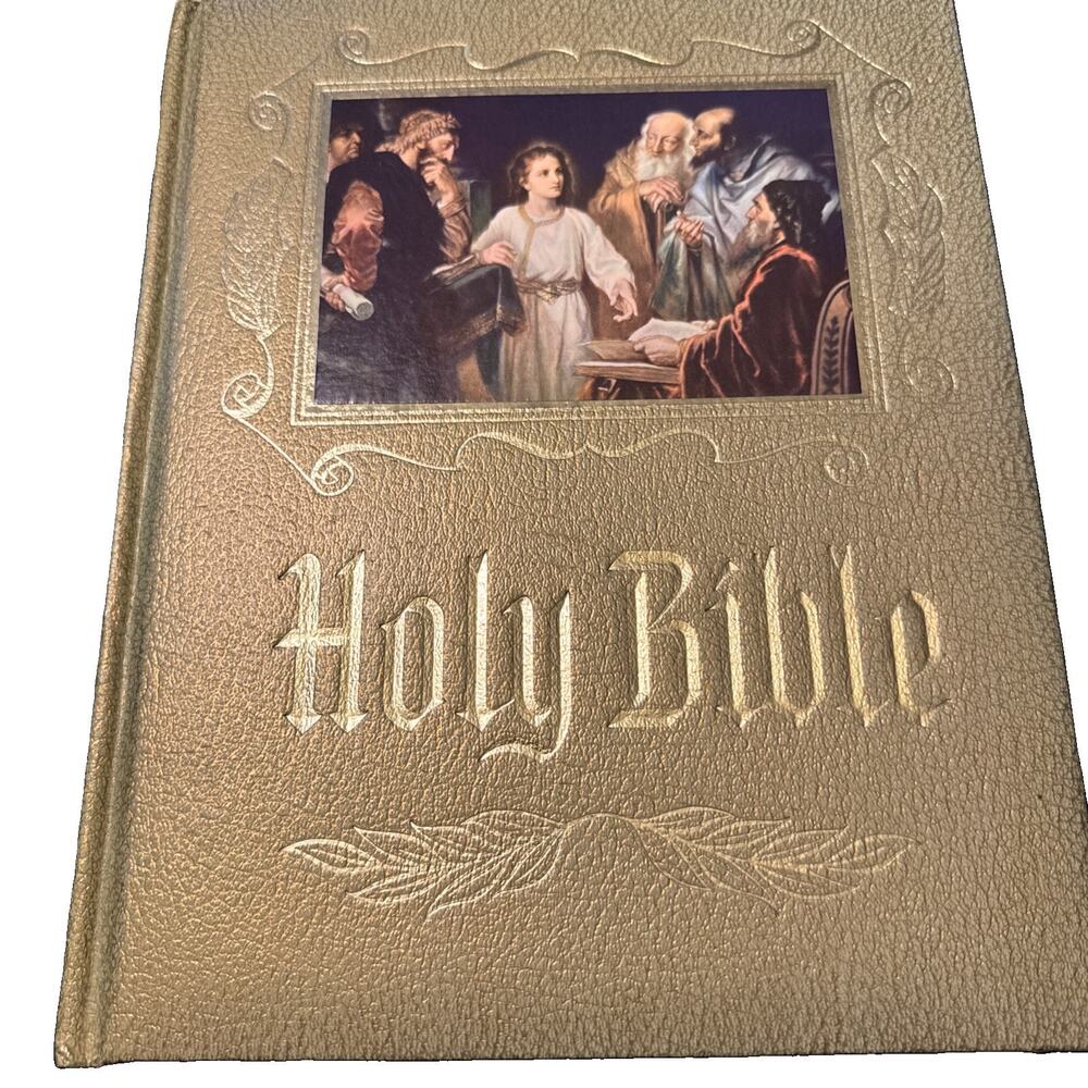 1964 Holy Bible Heirloom Master Reference Edition King James Version Red Letter